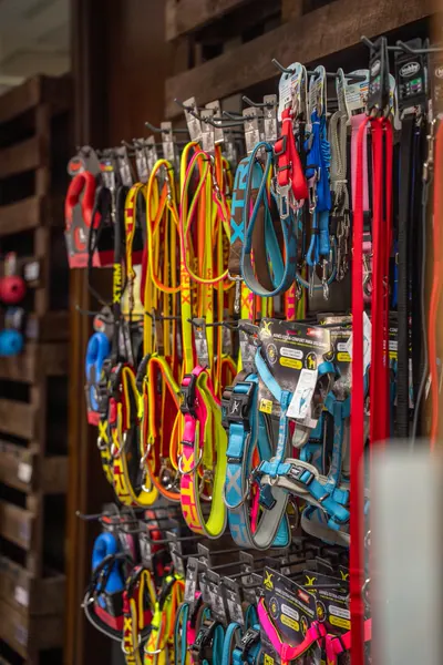 Correas y arneses en una tienda Petly